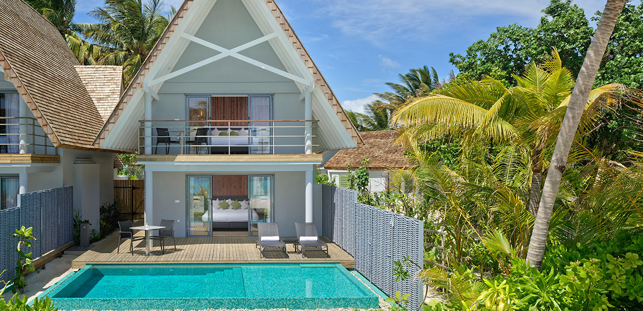 Outrigger Maldives Maafushivaru Resort-Two Bedroom Beach Villa with PP-2024