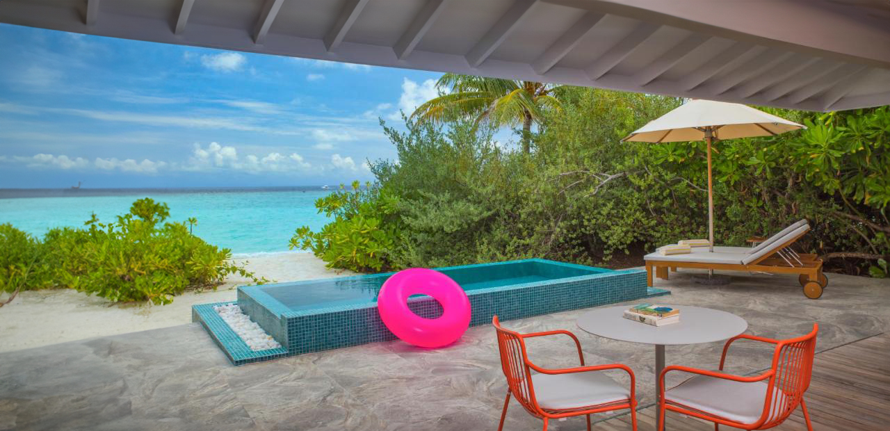 The Standard Huruvalhi Maldives - Lagoon Beach Villa with Pool 24/25