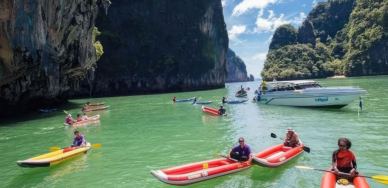 Amazing Phang Nga Bay Day Trip with Kayaking & Snorkelling
