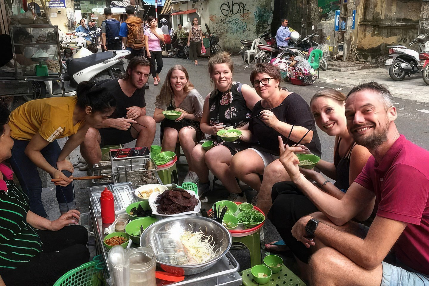 Hanoi food tour